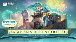 New Skin  Beatrix Vibrant Fiesta丨Mobile Legends Bang Bang