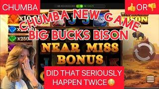 CHUMBANEW GAME BIG BUCKS BISON DID THAT REALLY HAPPEN 2 TIMES?  #newslots #chumbacasino #slots