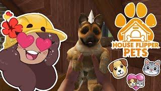 Digging Out an ABANDONED PUPPY? Im In LOVE  House Flipper Pets DLC • #1