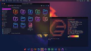 Arch Linux Based Garuda Linux PreviewLooksDownload