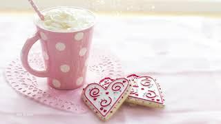 Valentines Day Cocoa and Cookies  Ambience ASMR Crackling Fire Nature Sounds & Romantic Music