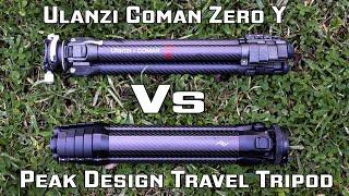 Ulanzi Coman Zero Y Vs Peak Design Travel Tripod