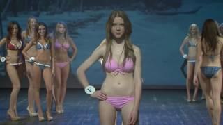 Miss teen Poland swimsuit competition desfile del traje de baño 妙龄小姐波兰，泳装竞争