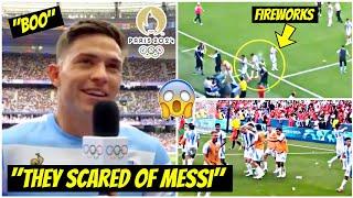 Argentinas Moneta MOCKS French Fans BOOS Theyre Hurt by Messi as Tension Rise in Paris Olympics