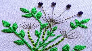 Hand Embroidery Amazing Trick Easy Flower Embroidery Trick