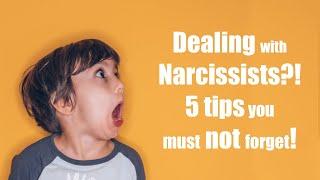 5 Easy Tips to Avoid Being MANIPULATED by Narcissists