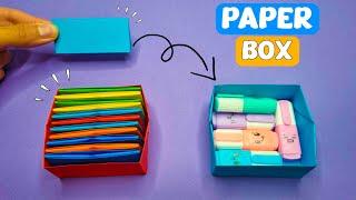 How to Make a Origami Automatic Box - Easy Paper Box
