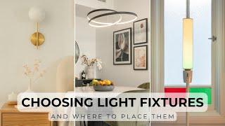How To Choose Lights For Your Home & Placement Rules  Lighting Part 2