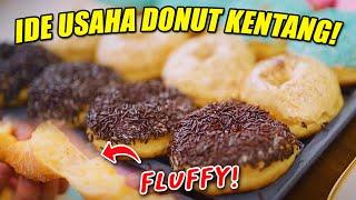 IDE USAHA RESEP CARA MEMBUAT DONAT KENTANG KEKINIAN MIRIP DONUT P*NUT?