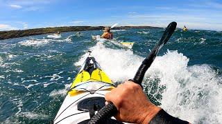 Sea Kayaking Anglesey Lynas Point Tide Race