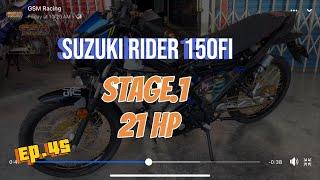 Ep.45 suzuki rider 150fi terpadu stage.1