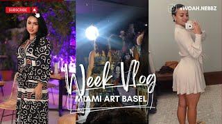 Week Vlog - Miami Art Basel Nails and Work