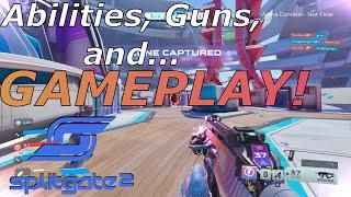 Abilities More Guns and...GAMEPLAY  Splitgate 2