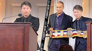 Naoya Inoue honored as fighter of the year receives RING Magazine belt