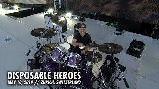 Metallica Disposable Heroes Zürich Switzerland - May 10 2019