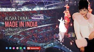 Alisha Chinai Made in India Live at Wembley Stadium London UK.