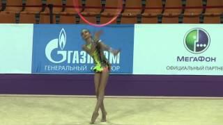 Аверина Дина обруч Гран-При Москва 2014 Grand-Prix Moscow