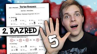 PIŠEM TEST IZ MATEMATIKE ZA 2. RAZRED OSNOVNE ŠKOLE? *ne znam ništa*