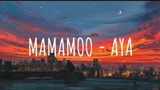 MAMAMOO - AYA Easy Lyrics