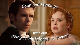 Colin and Penelope going from friends to lovers part 1