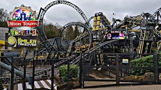 Alton Towers Festival of Thrills The Smiler Takeover Opening Day Vlog 2023  TTPS