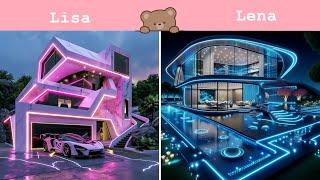 Lisa or Lena  Houses Room & Furniture... pt2  #lisa #lena @CloudyChaos_Muana