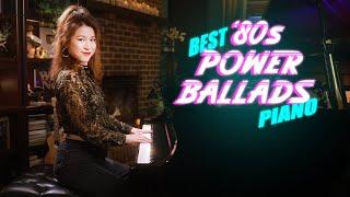 Top Ten 80s Rock Ballads Piano Covers BONUS Relaxing Versions by Sangah Noona