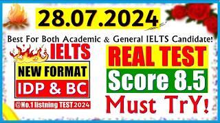 IELTS LISTENING PRACTICE TEST 2024 WITH ANSWERS  28.07.2024