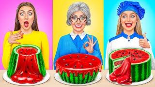 Me vs Grandma Cooking Challenge  Awesome Kitchen Hacks by Multi DO Smile