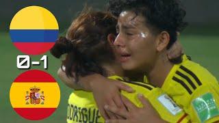 Colombia vs España  Final Mundial Femenino Sub 17