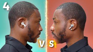 NEW AirPods 4 VS AirPods Pro 2