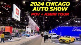 2024 Chicago Auto Show POV Walkthrough  ASMR