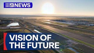 Western Sydney Airport nearing completion  9 News Australia