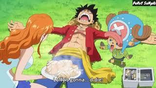 Luffy is dying but his crew doesnt give a fuck 