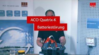 Batteriestörung beheben am Quatrix-K Tipps und Anleitung