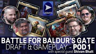 Battle for Baldurs Gate Draft & Gameplay - POD 1