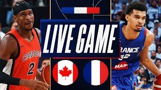 Victor Wembanyama & France vs. Shai Gilgeous-Alexander & Canada OFFICIAL STREAM