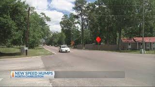 New speed bumps in North Charleston