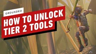 Grounded How to Unlock Tier 2 Items Insect Axe and Hammer