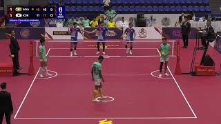 Myanmar vs Korea - Group D - Team Regu - Premier - ISTAF Sepaktakraw World Cup Kuala Lumpur 2024