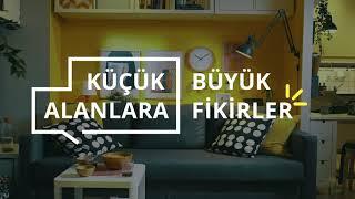 KÜÇÜK ALANLARA BÜYÜK FİKİRLER - 26 m² EV