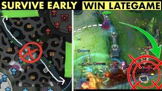 HOW TO SURVIVE EARLY & WIN LATE GAME  Wild rift GUIDE  - part 2