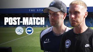 Fabian Hurzeler & Jason Steeles Post Match Reaction  QPR v Brighton  Pre-Season Friendly