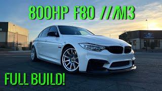 BUILDING A 800HP F80 M3 IN 15 MINUTES