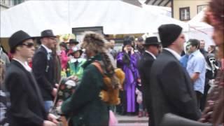 Trychlerclub Riemenzwicker Gondiswil und Chlausgesellschaft Bäch Gunzwil Fasnacht Huttwil 2014