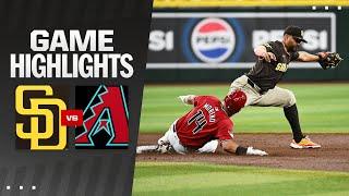 Padres vs. D-backs Game Highlights 92824  MLB Highlights