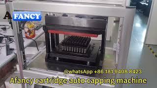 Afancy ACM-03 CBD oil vape cartridge filling capping machine