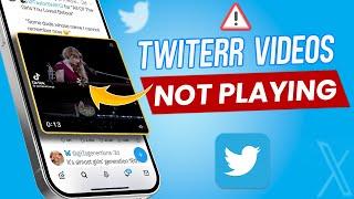 How To Fix Twitter Videos Not Playing on iPhone  Twitter Video Playback Issue