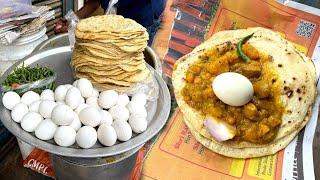 Pocket Friendly Food At Kolkata । Three Piece Paratha With Unlimited Sabji Price ₹ 20- Only