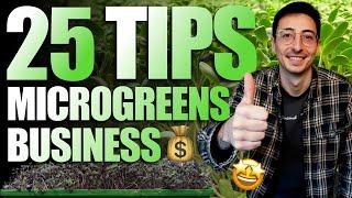 25 Quick Tips For Microgreens Business Rapid Fire